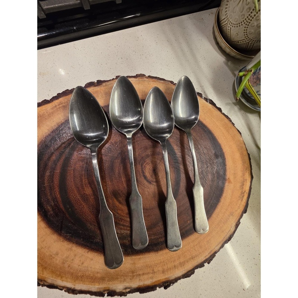 Lot Of 4 Lifetime Cutlery LCU 64 Table Spoons Stainless Vintage - Picture 13 of 14